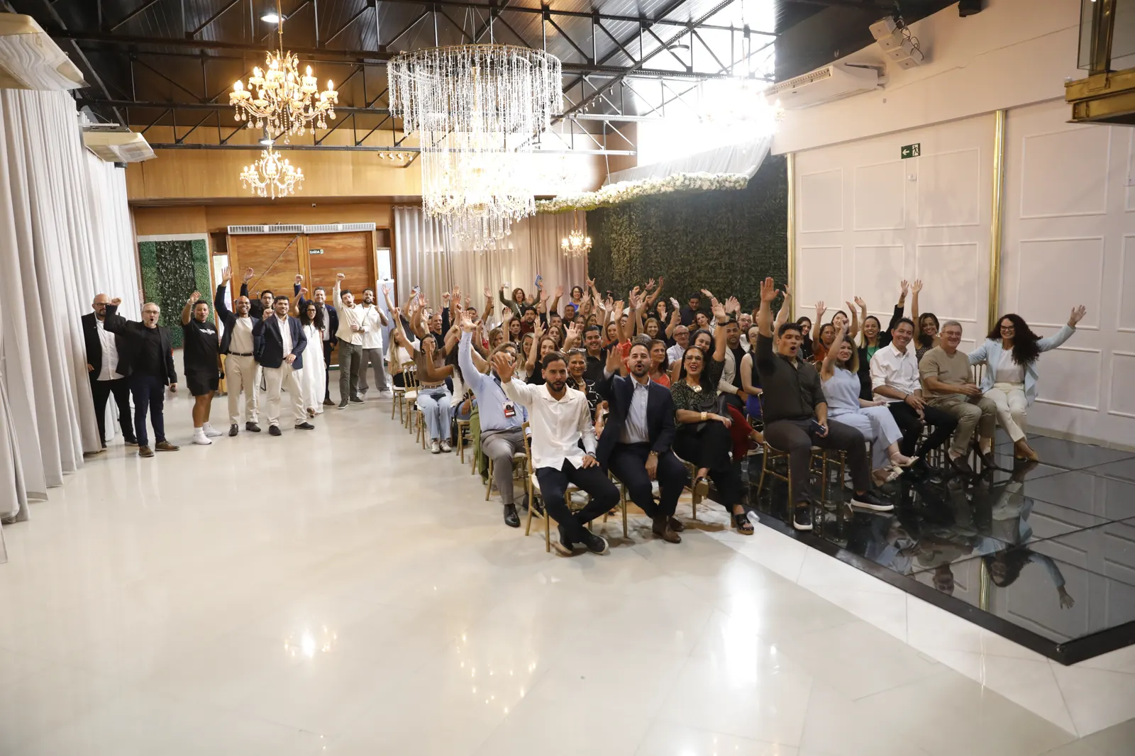 Talkers reunidos num encontro da Comunidade Talk Lucro